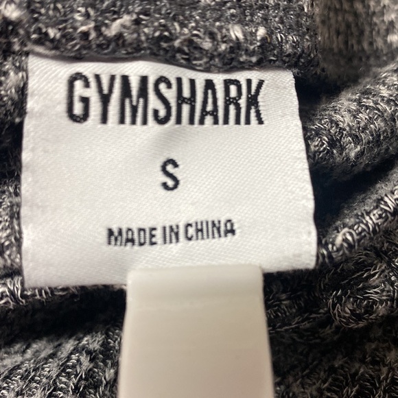 Gymshark Slounge Ribbed Leggings Joggers Gray drawstring knit - Picture 5 of 7